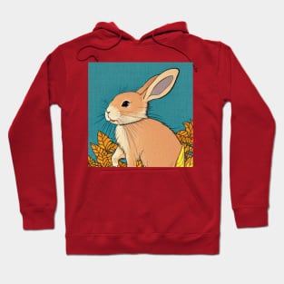 Autumn Season Mini Rex Rabbit Cute Bunny Hoodie